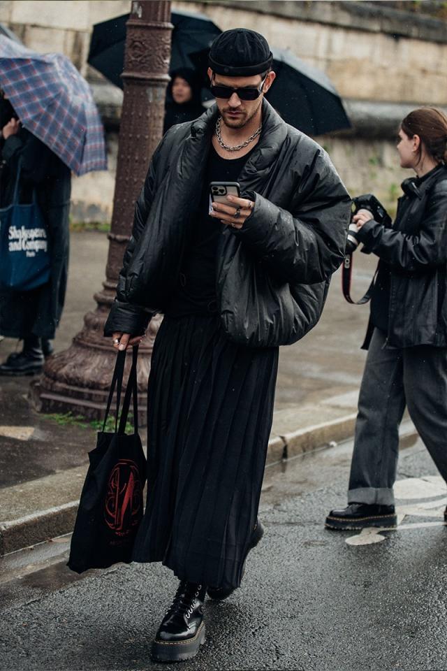 Purple Rain at Paris Fashion Week SS22 Street Style – A STYLISH STORY