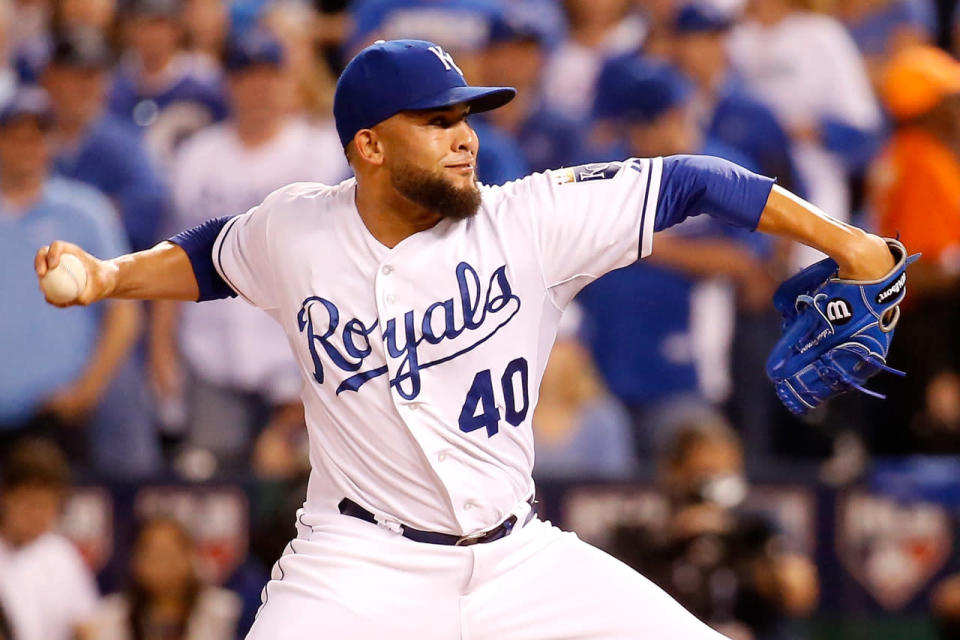 Pitcher Kelvin Herrera, Kansas City Royals