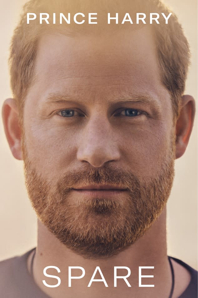 Prince Harry, Spare, Book Cover
