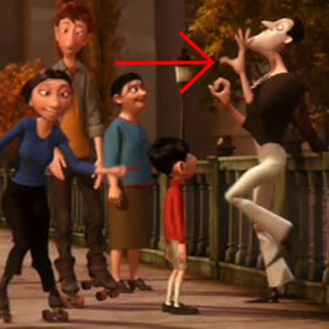 Pixar Easter Eggs - Bomb Voyage