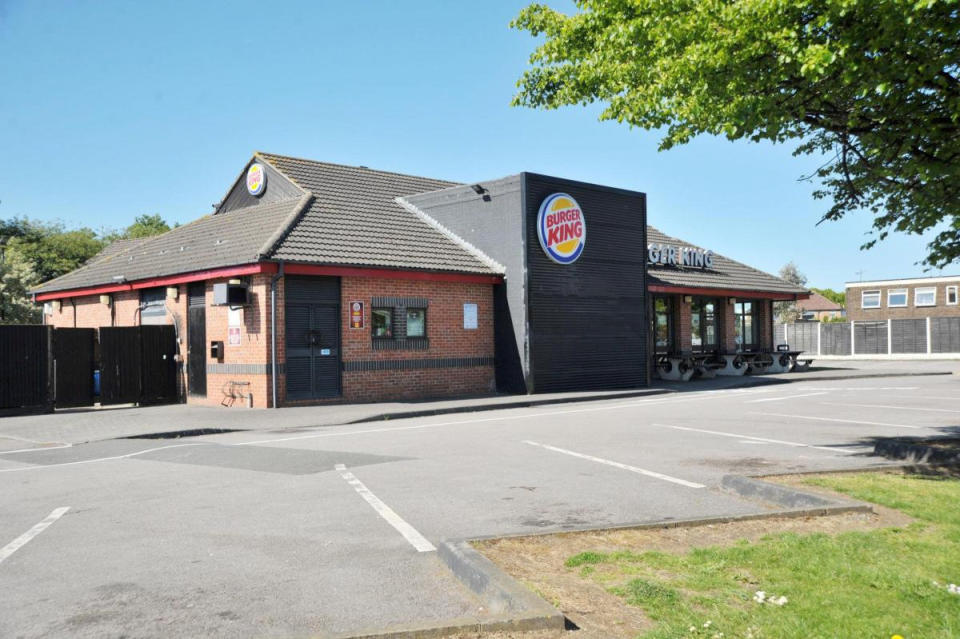 The tearaway youth had been banned from the fast food outlet, two shopping centres and a community hub last month unless he had an adult with him. (SWNS)