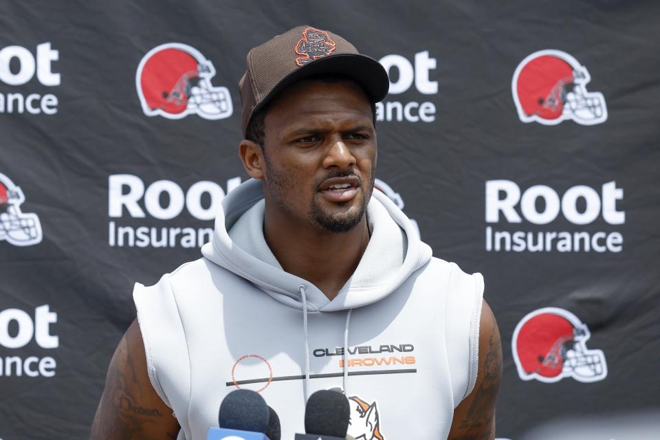 As the evidence continues piling up against Cleveland Browns quarterback Deshaun Watson over allegations of sexual misconduct with two dozen massage therapists, it'd be a terrible stain on the NFL if he received anything less than a one-year suspension.