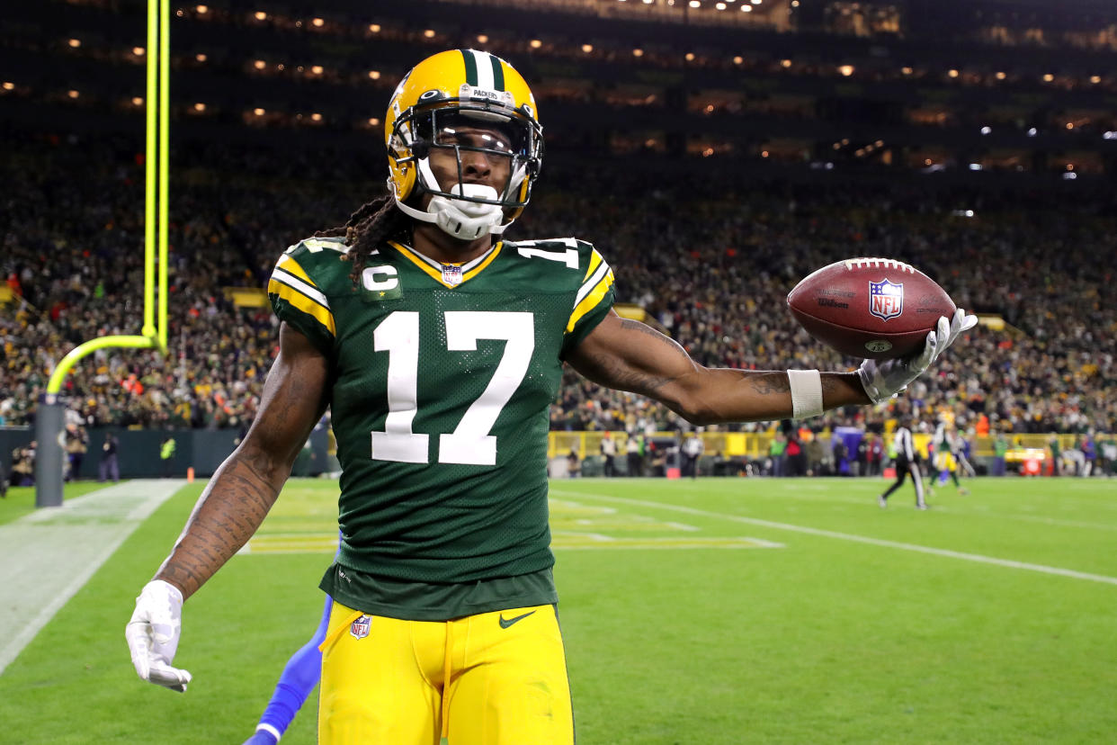 Davante Adams and the Green Bay Packers have been great for bettors. (Photo by Stacy Revere/Getty Images)