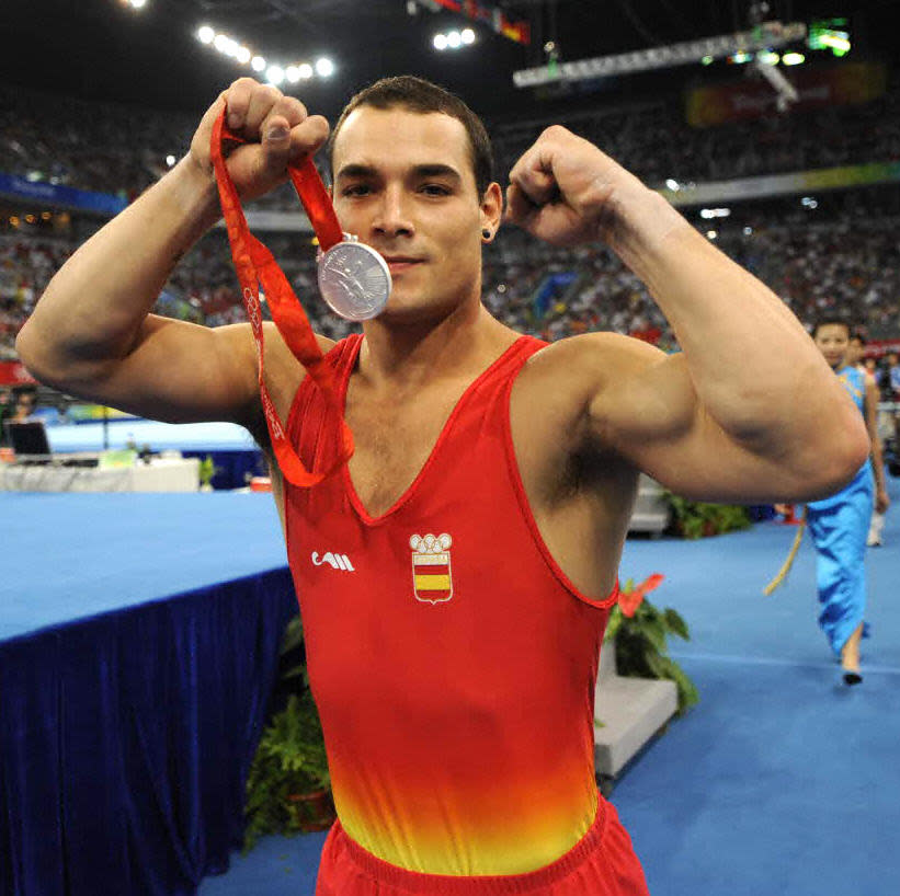 Gervasio Deferr durante la consecución de la medalla de plata en los JJOO de Pekín. (Getty Images).