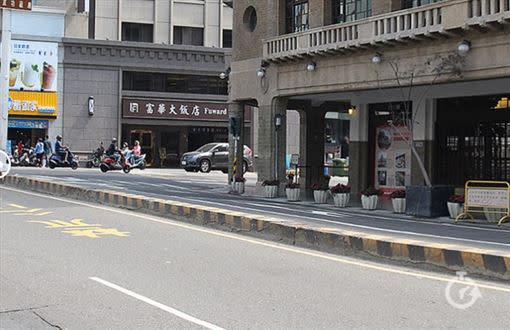 現在的臺南「林百貨」街角。（圖／聚珍臺灣提供）