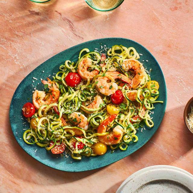 Easy Shrimp Scampi with Zucchini Noodles