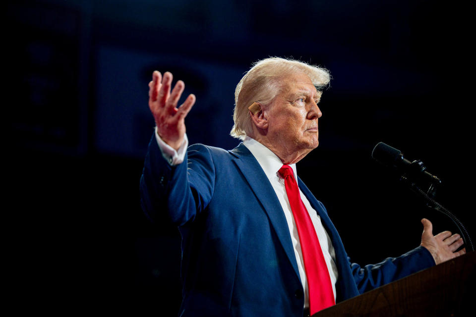 Donald Trump.  (Brandon Bell/Getty Images)