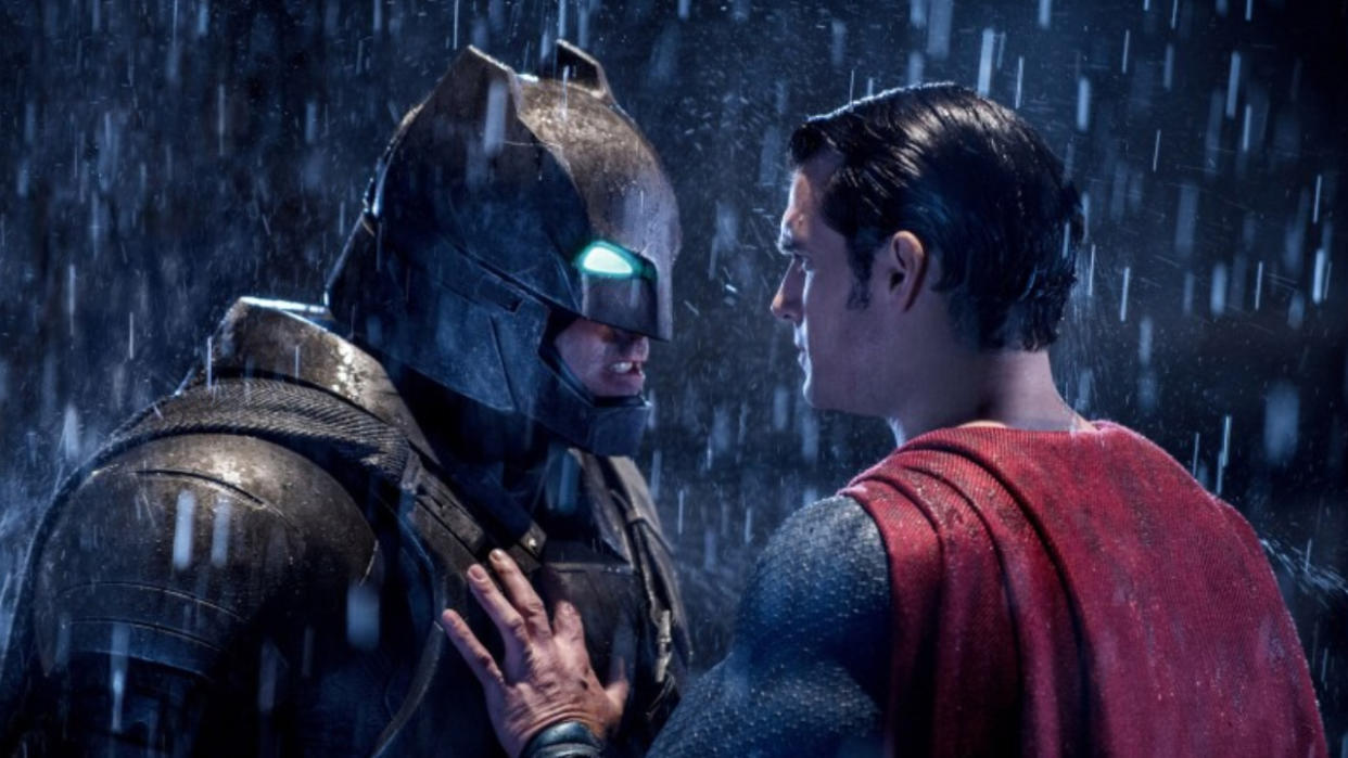  Ben Affleck and Henry Cavill in Batman V Superman: Dawn Of Justice. 