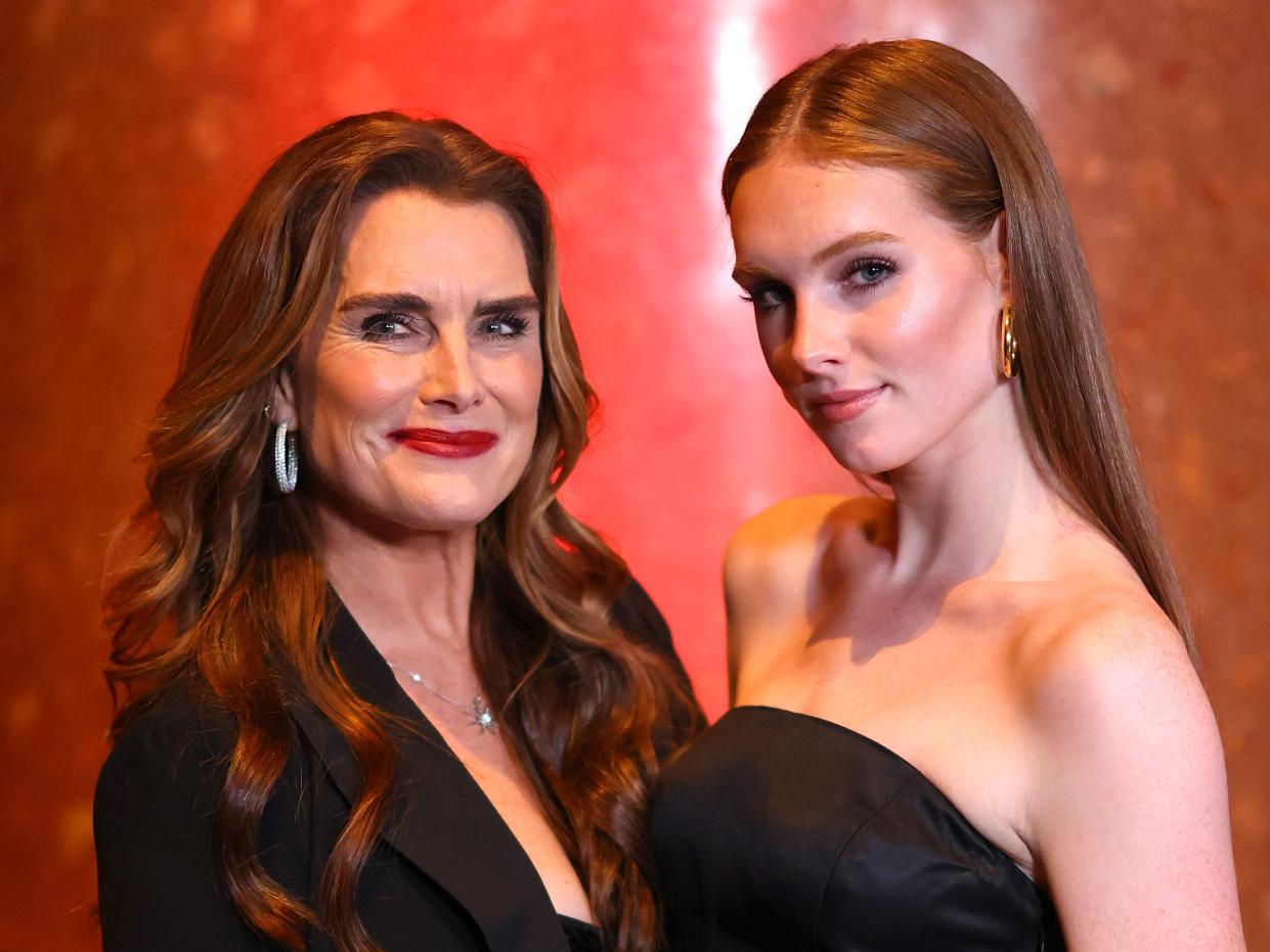 Brooke Shields and her daughter Grier Hammond Henchy.