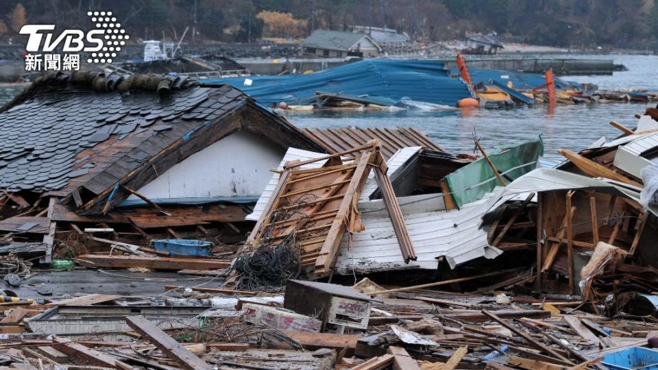 日本311大地震引發的海嘯破壞力驚人。（示意圖／shutterstock達志影像）