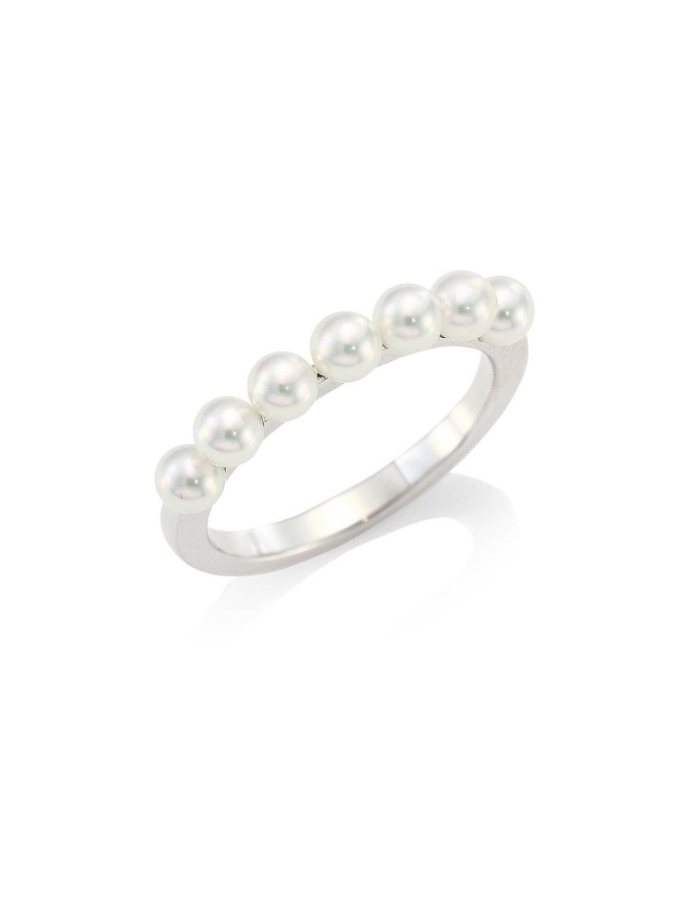 <p><a href="https://go.redirectingat.com?id=74968X1596630&url=https%3A%2F%2Fwww.saksfifthavenue.com%2Fproduct%2Fmikimoto-18k-white-gold-akoya-white-pearl-ring-0400095964041.html&sref=https%3A%2F%2F" rel="nofollow noopener" target="_blank" data-ylk="slk:Shop Now;elm:context_link;itc:0;sec:content-canvas" class="link ">Shop Now</a></p><p>Women's 18K White Gold Akoya White Pearl Ring - White Gold - Size 6.5 - White Gold - Size 6.5</p><p>saksfifthavenue.com</p><p>$1150.00</p>