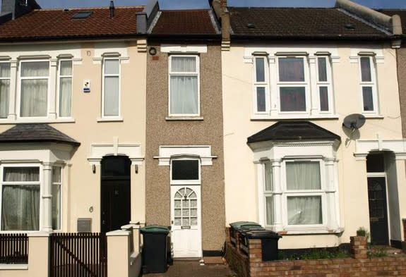 The seven-foot house in Harringay up for auction in October.