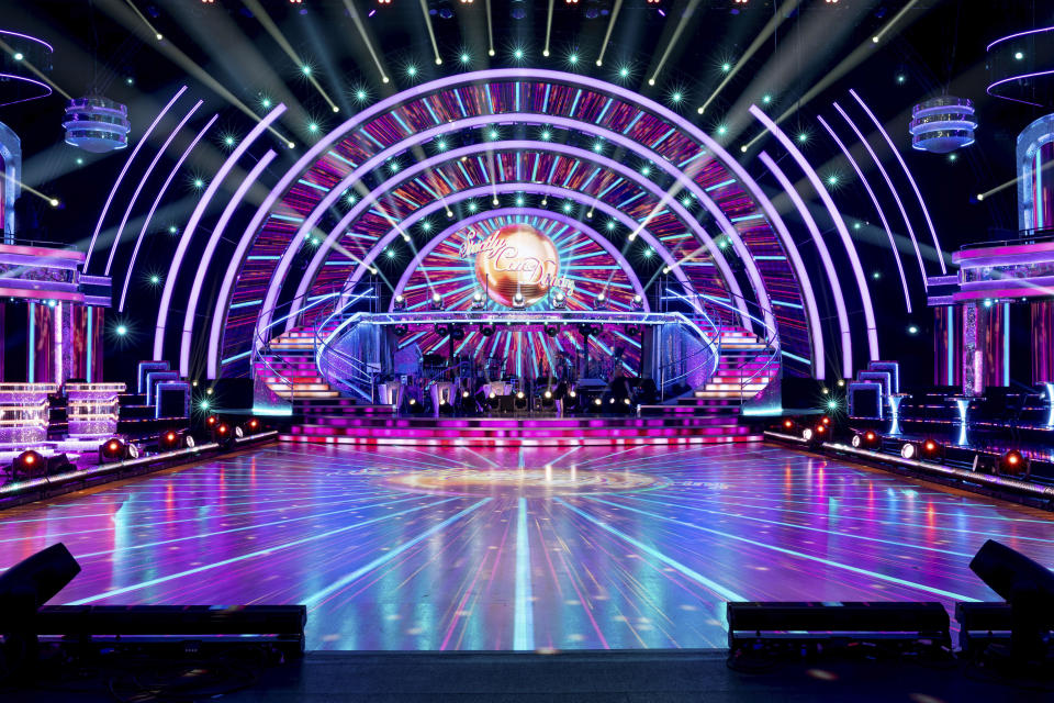 Behind the scenes new Strictly set - (C) BBC - Photographer: Guy Levy