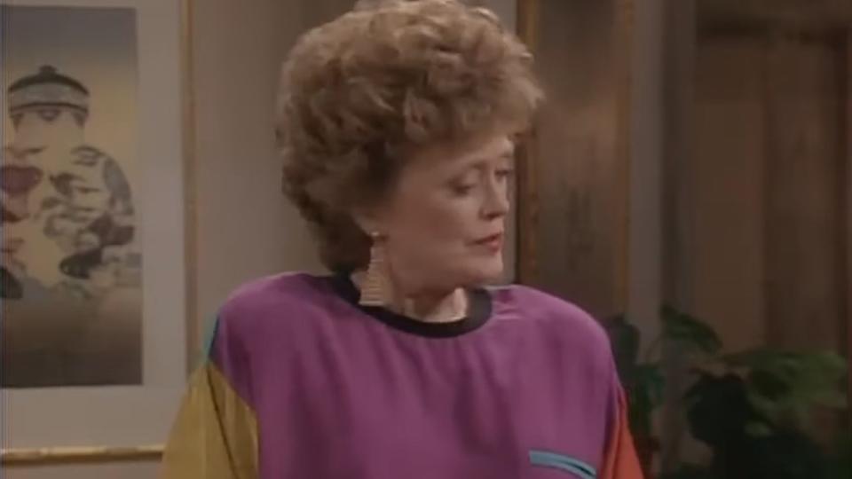 Rue McClanahan as Blanche Devereaux in The Golden Girls episode 