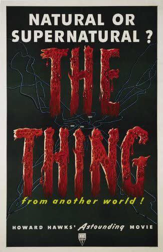 'The Thing From Another World' Movie Poster