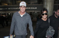 The momager once told Cosmopolitan that she joined the mile-high club with her then-husband, Bruce Jenner - now known as Caitlyn. She said: “We felt we got away with it. We had sex in the bathroom and we came out, and nobody said anything. At the end of the flight, the flight attendant got on the microphone. 'Congratulations, Mr. and Mrs. Jenner! You've just joined the mile-high club. We're so proud of you, and we decided to give you a bottle of champagne! Yay!' I could not squish down in my seat low enough. I was mortified!"