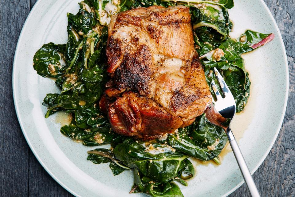 Milk-Braised Pork With Lemon and Sage