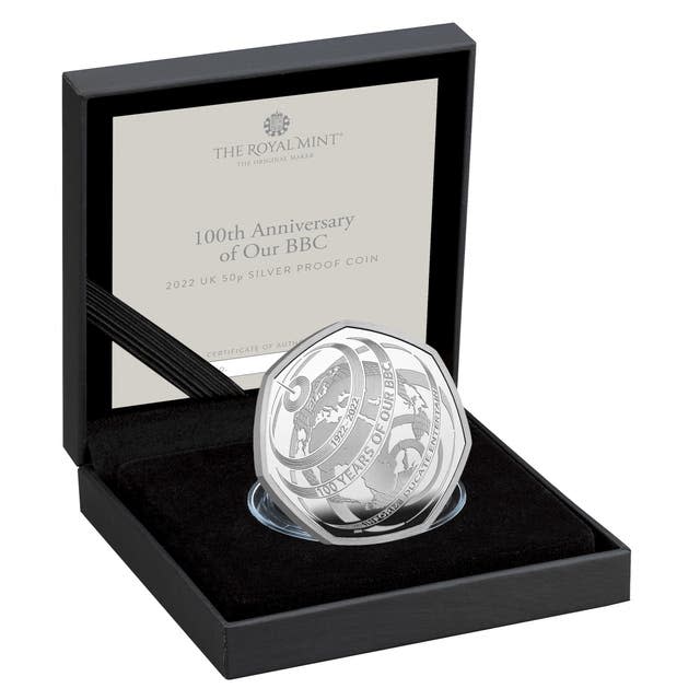 Royal Mint BBC centenary coin