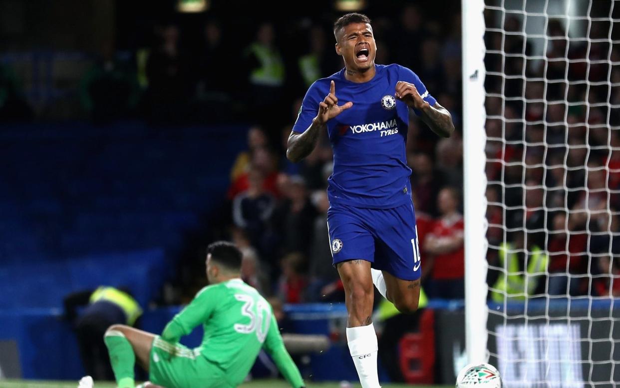 Kenedy kicked off proceedings with an early Chelsea goal - Getty Images Europe