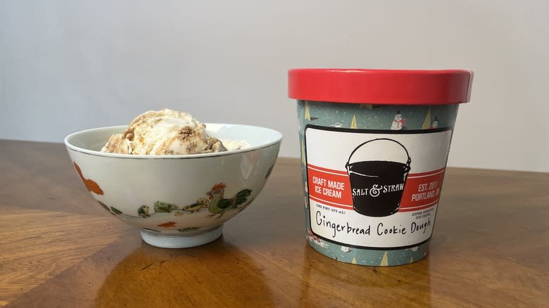 Salt & Straw Gingerbread Cookie Dough