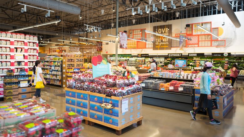 Whole Foods produce section