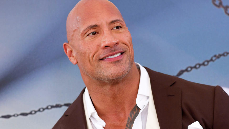 The Ruth Strauss tragedy reached Dwayne 'The Rock' Johnson. (Image: CHRIS DELMAS/AFP/Getty Images)