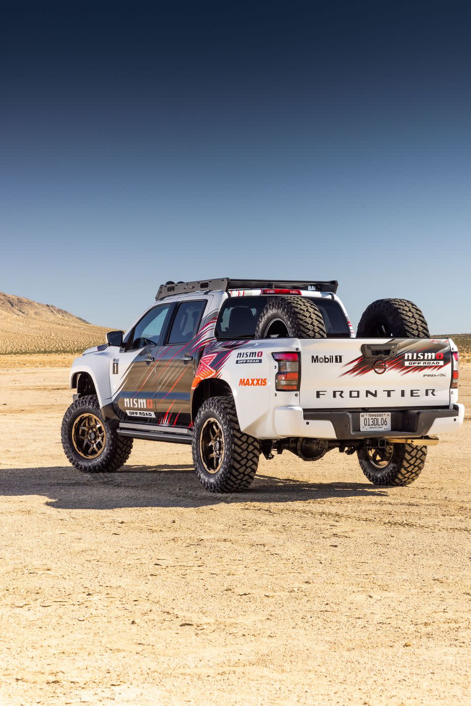 nissan nismo off road frontier v8 concept