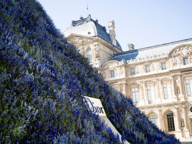 Dior's venue for its <em>Spring 2016 ready-to-wear show was</em> created by Bureau Betak.