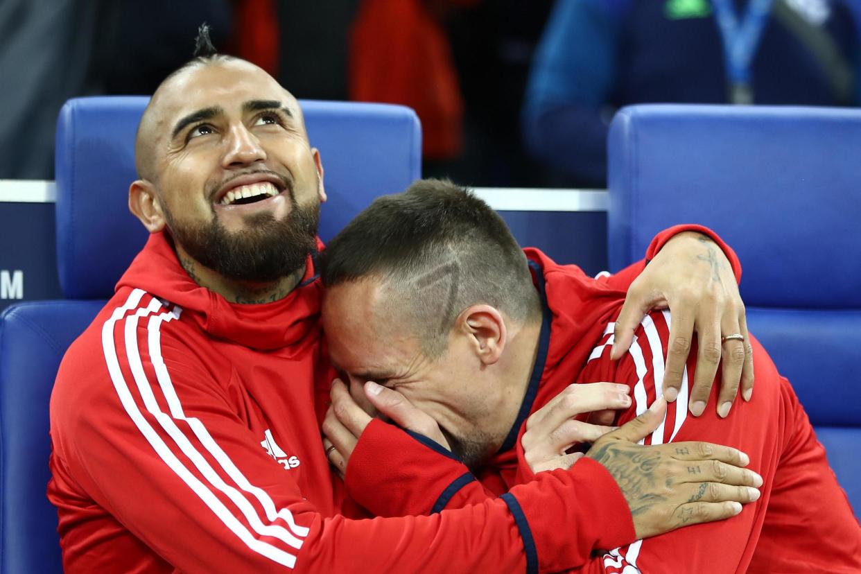 Funny story | Ribery (right) was deemed not good enough for Fergie: Alex Grimm/Bongarts/Getty Images