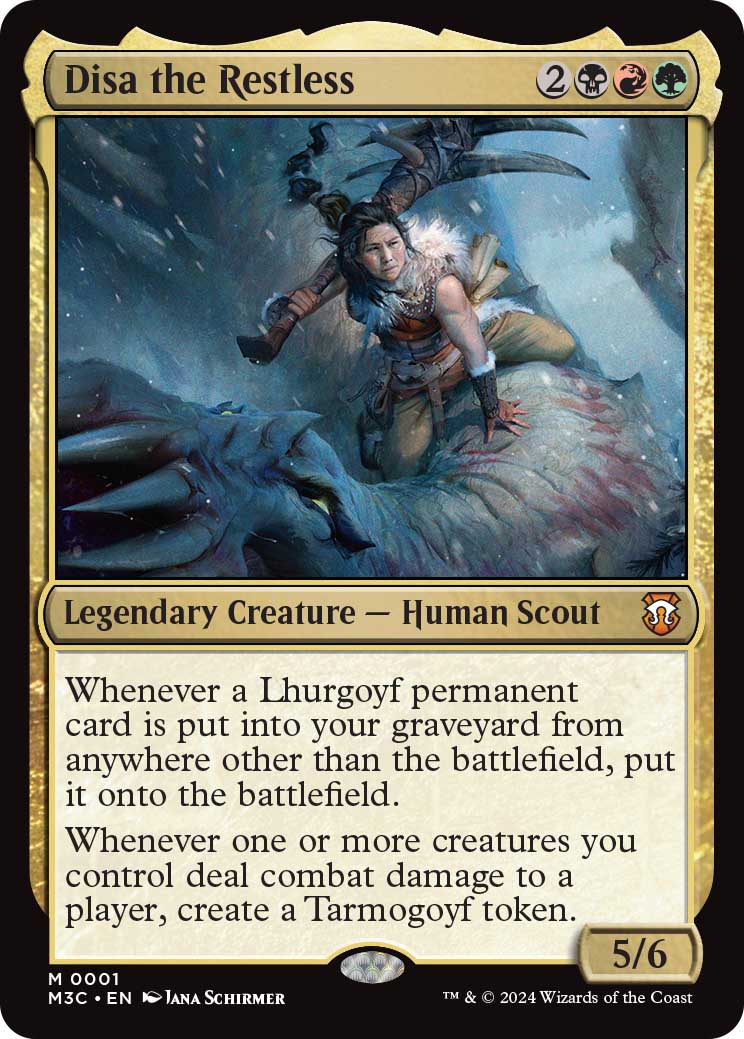 MTG MH3 commander face card