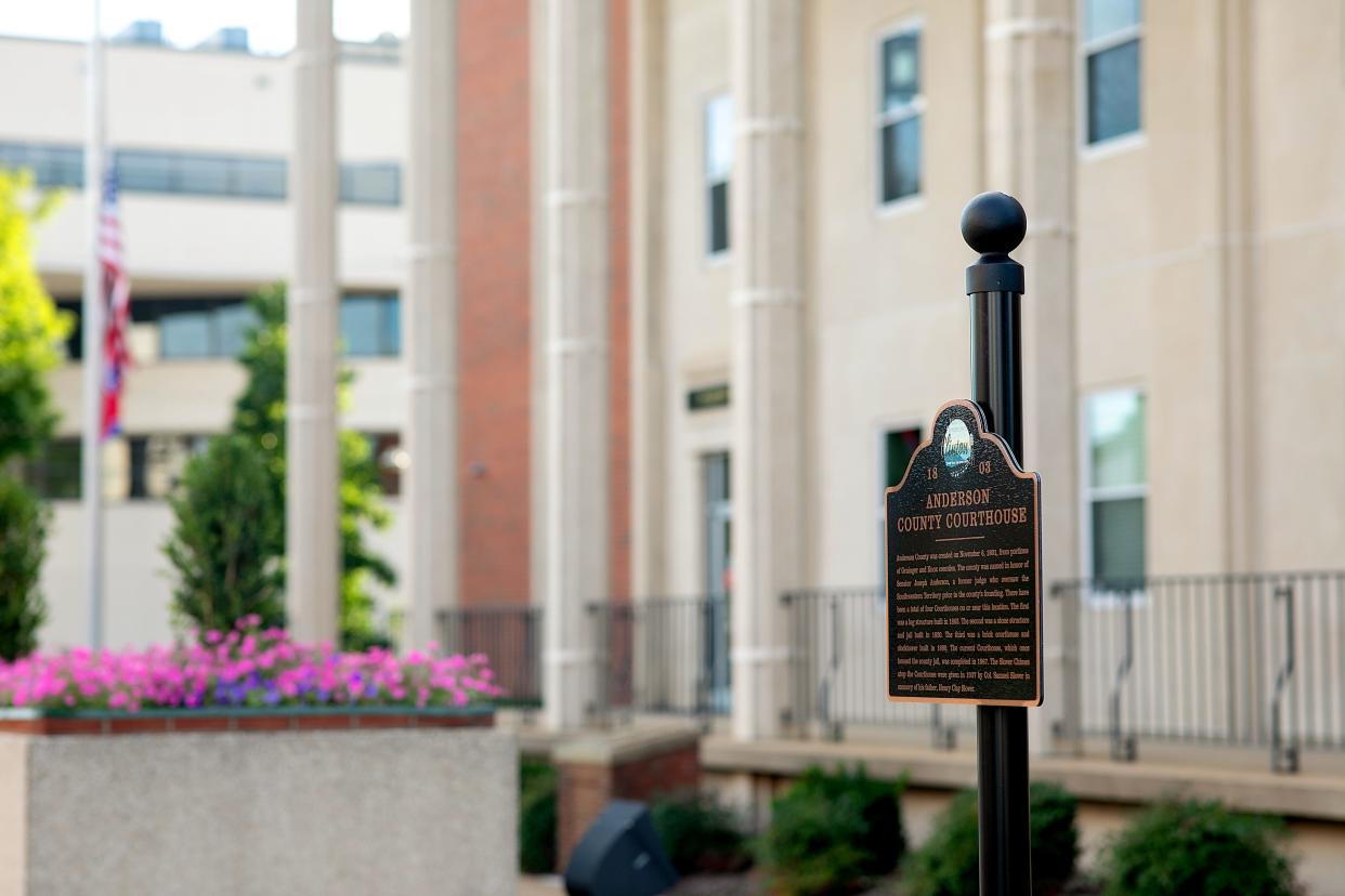 The Anderson County Courthouse in Clinton.