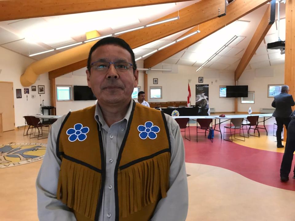 Yellowknives Dene Ndilo Chief Ernest Betsina, photographed in September 2020. 