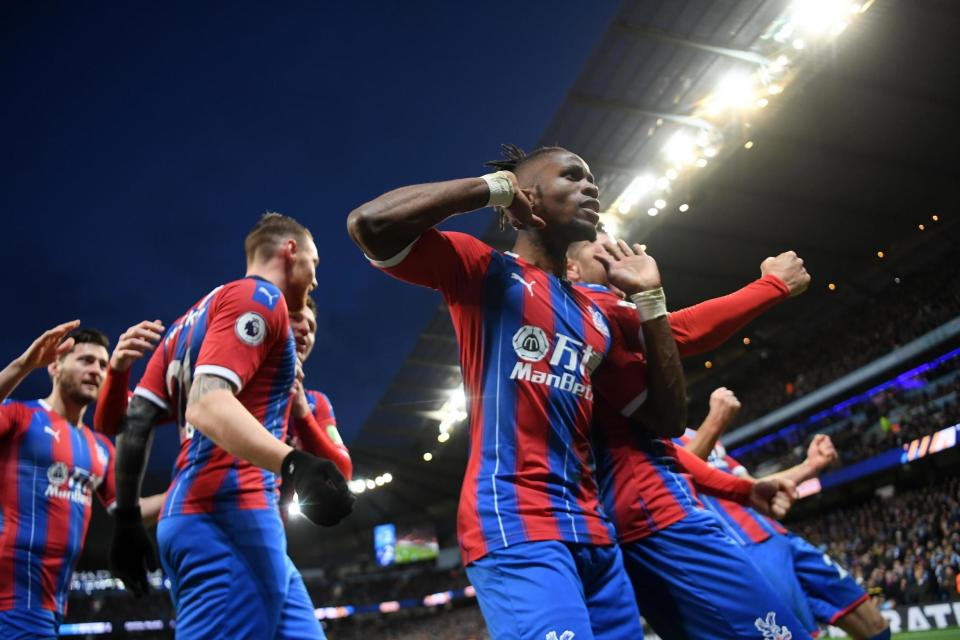 Uncertain future: Zaha's desire to move on will likely be a hot topic during the summer window (Getty Images)