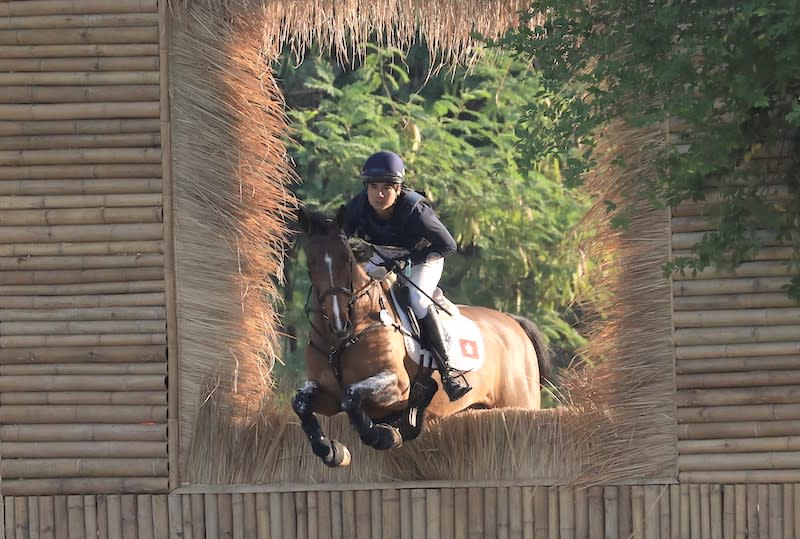 何誕華成為首位參加奧運會三項賽的香港馬術運動員。（圖：香港賽馬會）