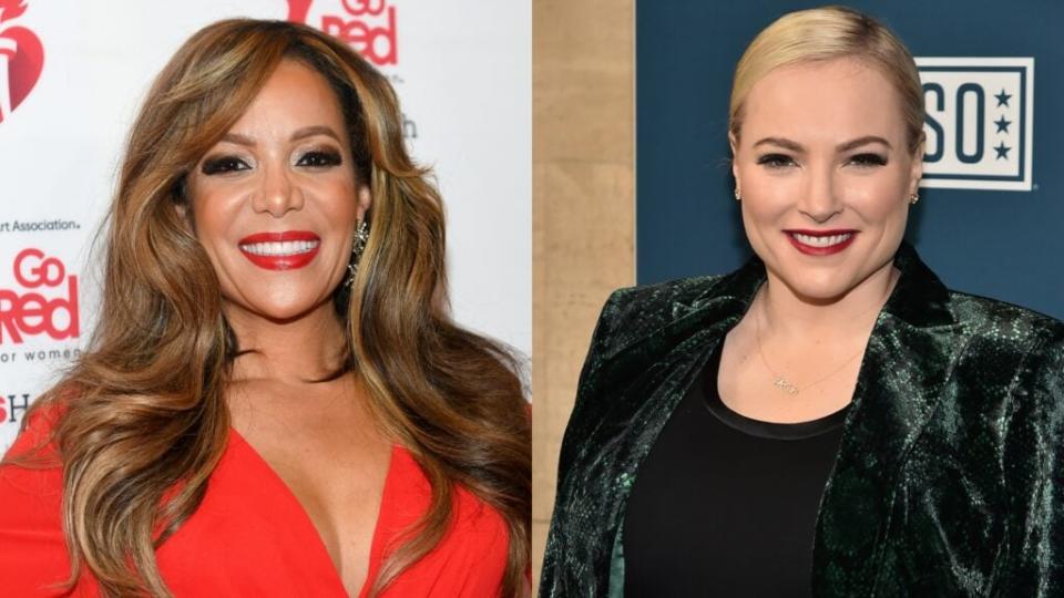 Sunny Hoston and Meghan McCain expressed differing viewpoints on the Capitol riots.