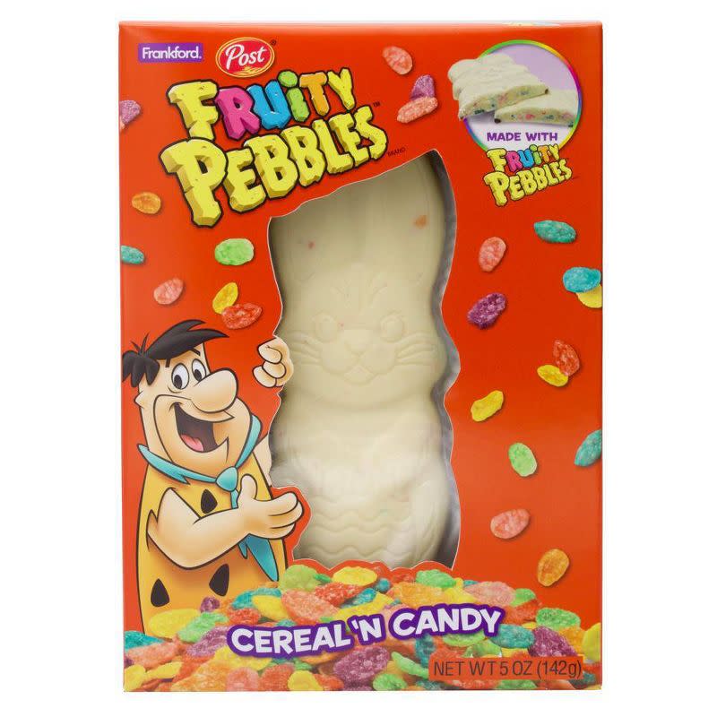 Fruity Pebbles Easter White Chocolate Solid Bunny (Target / Target)