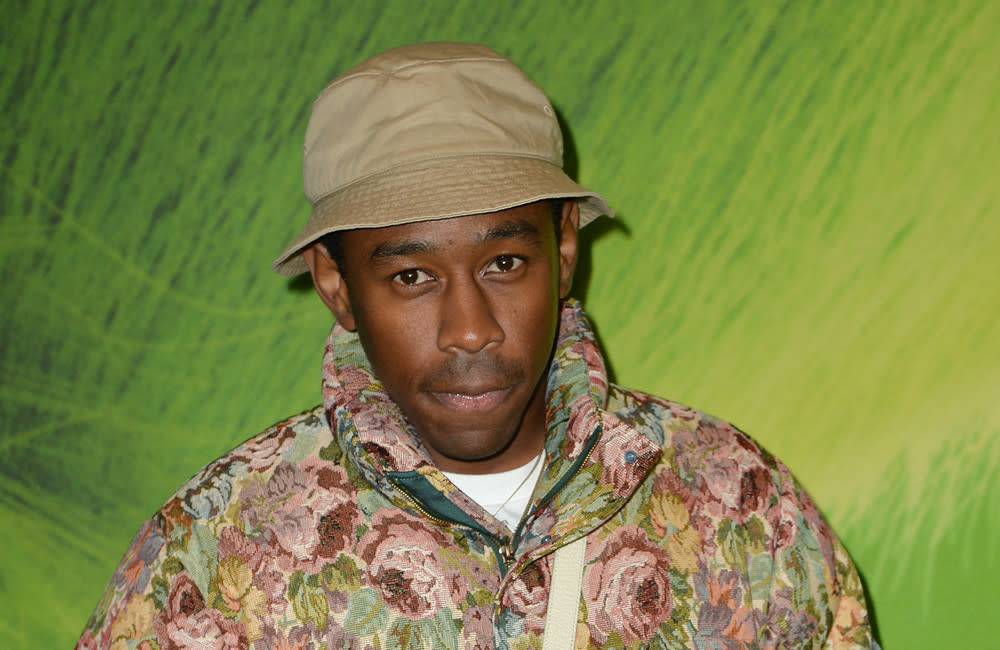 Tyler, the Creator at the Grinch premiere in 2019 credit:Bang Showbiz