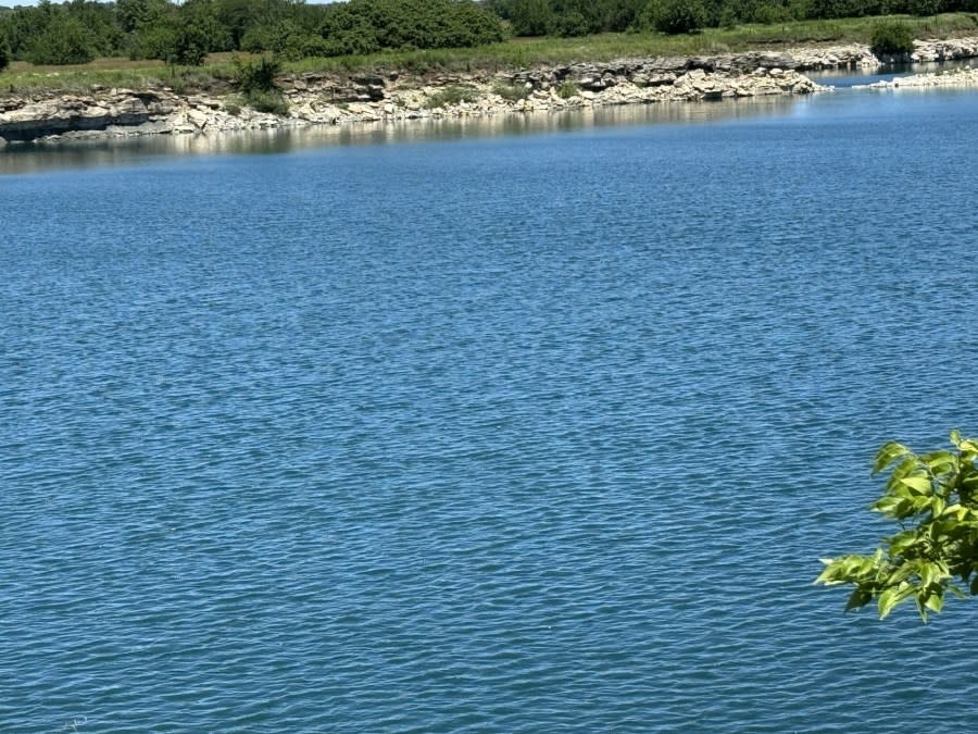 Rural Craig County quarry pond