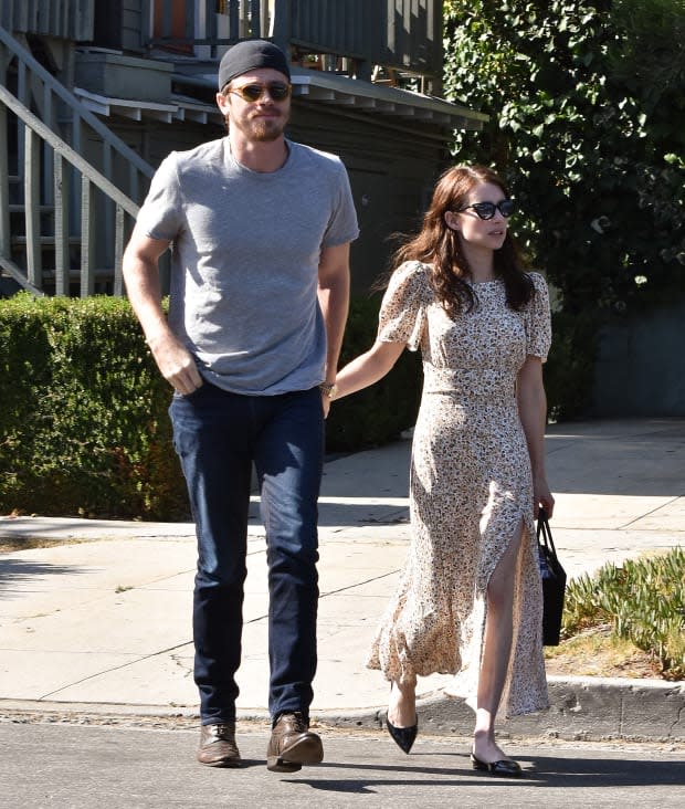 Garrett Hedlund and Emma Roberts in 2019<p>BG015/Bauer-Griffin/GC Images</p>