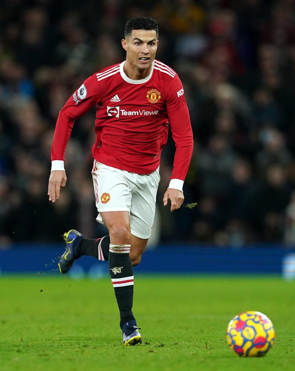 Cristiano Ronaldo called on his Manchester United team-mates to improve their mentality (Martin Rickett/PA) (PA Wire)