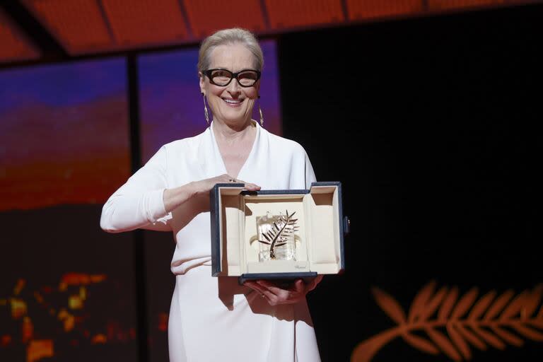 Meryl Streep homenajeada con la Palma de oro