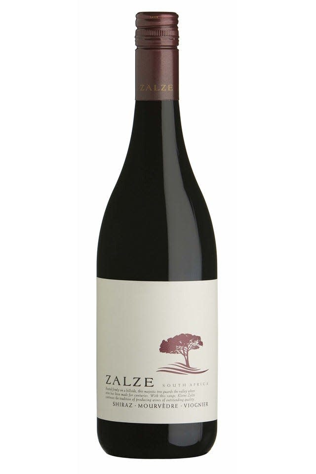 <p><a class="link " href="https://www.waitrose.com/ecom/products/zalze-shiraz-mourvedre--viognier--western-cape-south-africa/489731-69211-69212" rel="nofollow noopener" target="_blank" data-ylk="slk:SHOP;elm:context_link;itc:0;sec:content-canvas">SHOP</a></p><p>Another South African blend but, hey, they could use our help at the moment (their Covid lockdown also included a prohibition). This is a more everyday option in both intensity and price (and it’s often on offer). Shiraz and Mourvédre are blended with the aromatic white Viognier grape for a seriously silky wine with good acidity and a dose of pepperiness. Pairs easily with food but can equally be enjoyed on its own.</p><p>£8.99 / 75cl; 14.5% ABV</p>