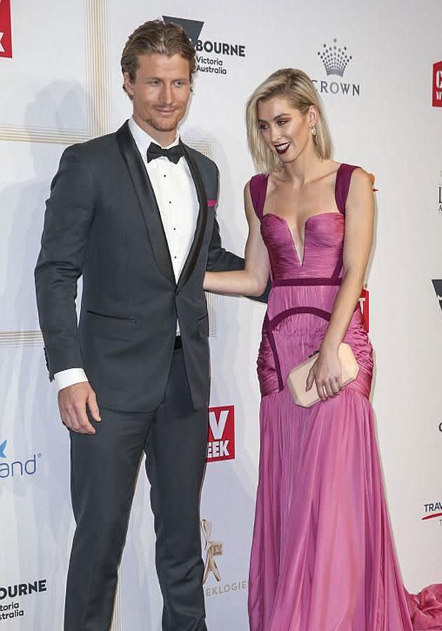 They looked tense on the Logies red carpet. Source: Media Mode