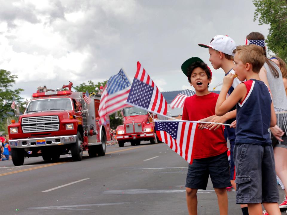 kids fourth of july parade