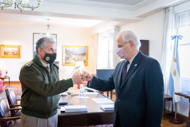 El teniente general Agustín Humberto Cejas fue desplazado por el ministro Jorge Taiana