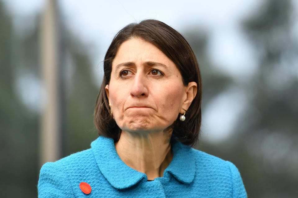 NSW Premier Gladys Berejiklian said restrictions changes won't be implemented for the coming weekend. Source: AAP