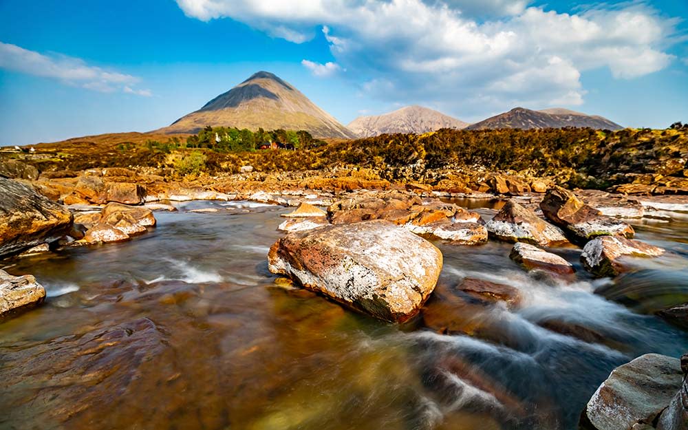 Skye’s iconic landscapes are undoubtedly its main selling point – though there is plenty more to do if you hop over on a ferry - ROBERT BURISCH