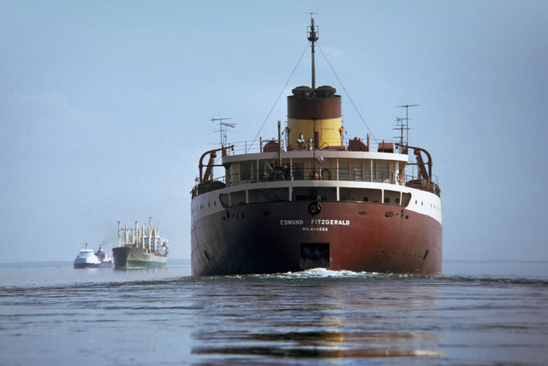 The Edmund Fitzgerald is memorialized in Gordon Lightfoot’s song of the same name. (Photo: Bob Campbell/Great Lakes Shipwreck Museum)