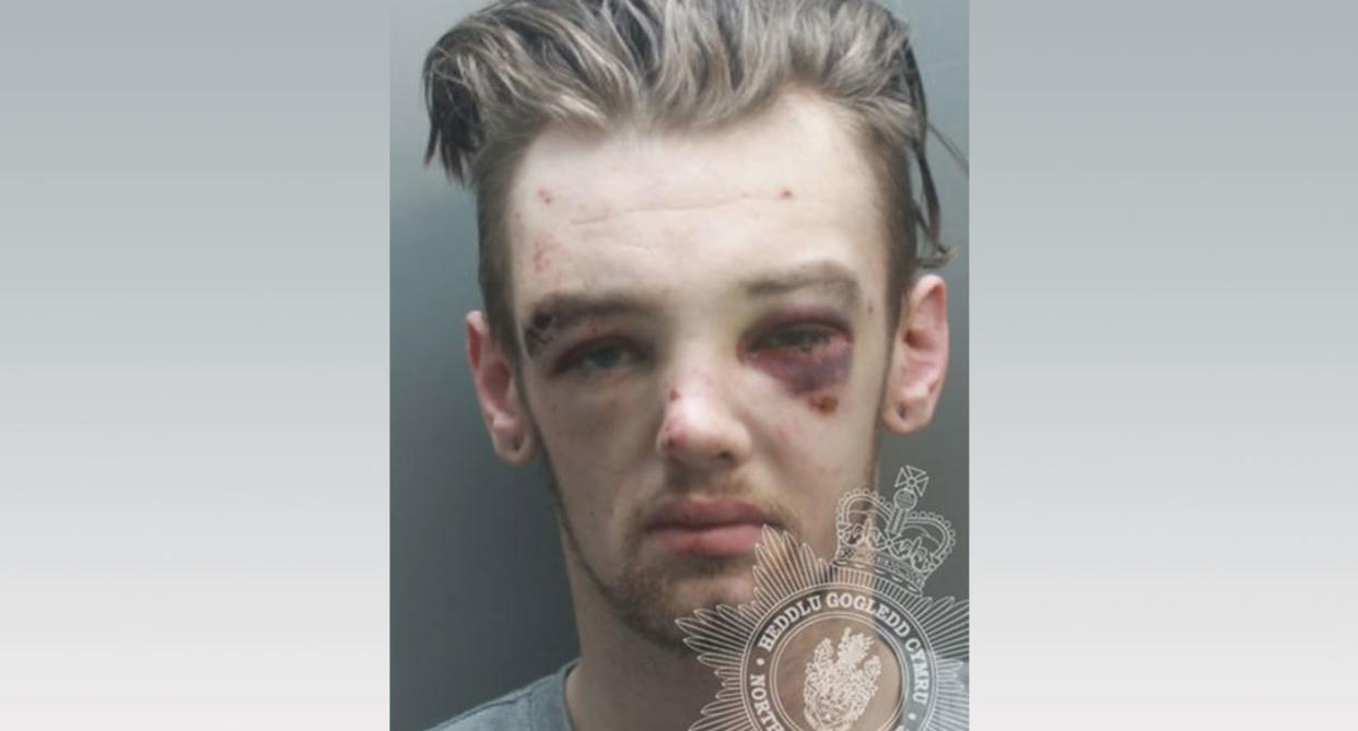 Keegan Doyle was jailed after he seriously injured a 10-year-old boy in a car crash (North Wales Police)