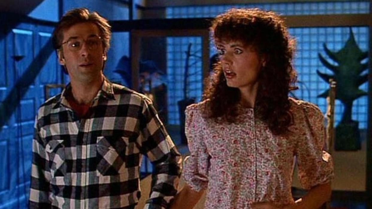  Adam and Barbara in Beetlejuice. 